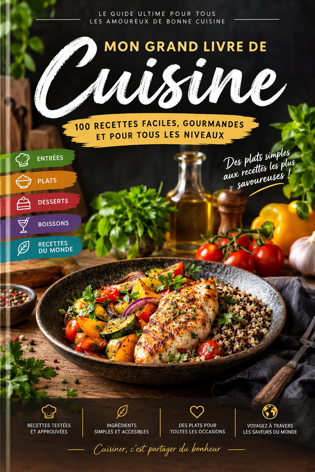 Mon grand livre de cuisine